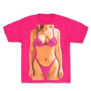 PINK KYLIE JENNER BODY TEE